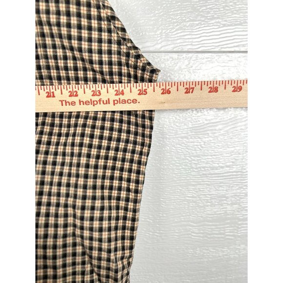 ABERCROMBIE & FITCH Mens Plaid Striped Cotton Long Sleeve Dress Shirt size L - Picture 13 of 16